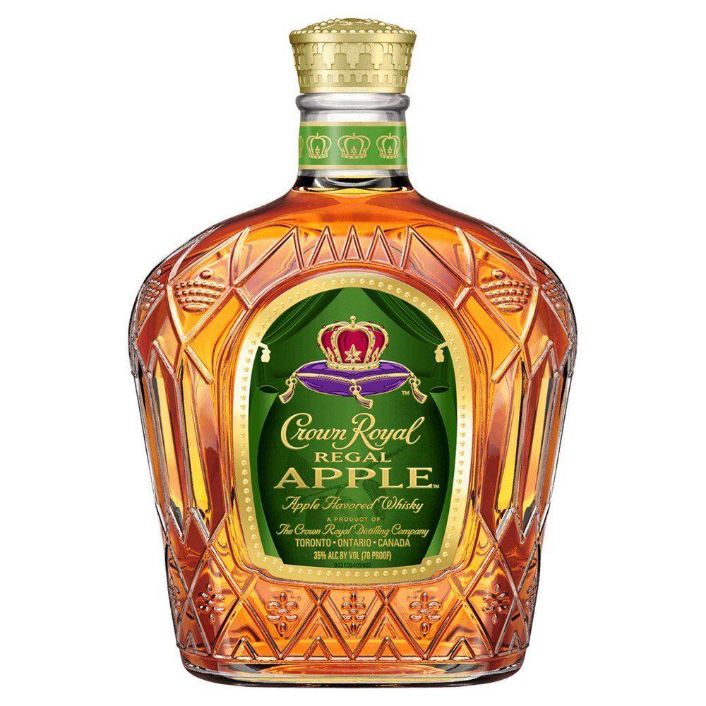 Crown Royal Whiskey Logo - Send Crown Royal Regal Apple Canadian Whisky | Spirited Gifts