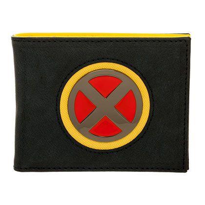 All the X-Men Superhero Logo - Buy Official X MEN Superhero Metal Logo Black Mens Wallet