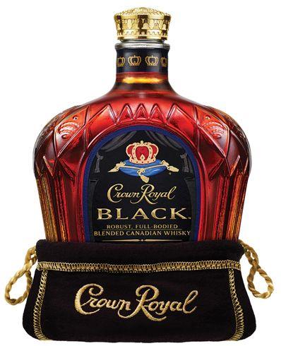 Crown Royal Whiskey Logo - Crown Royal Black Whiskey 1.75l. Best Whiskey Deals