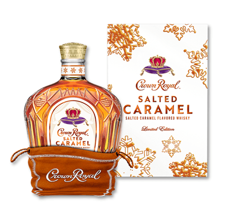 Crown Royal Whiskey Logo - Crown Royal Salted Caramel Bottle - Martin Bruni Liquor