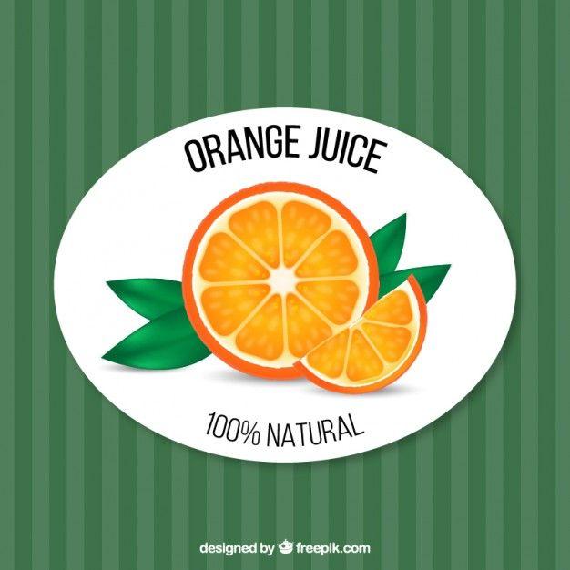 Orange Juice Logo - Orange juice logo Vector | Free Download
