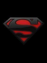 Neon Red Superman Logo - LogoDix