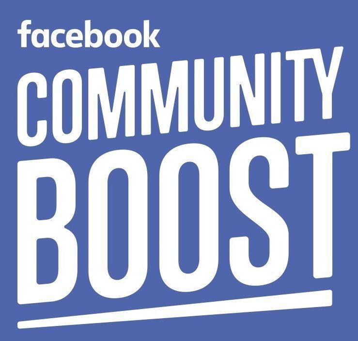 Facebook Boost Logo - Facebook Community Boost logo: Business Resource Center