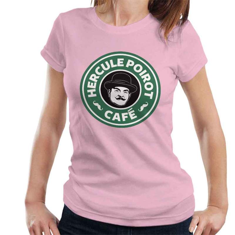 Pink Starbucks Logo - Hercule Poirot Cafe Starbucks Logo