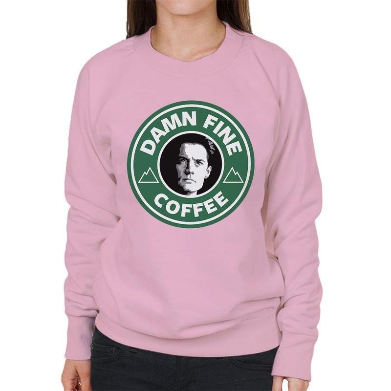 Pink Starbucks Logo - Damn Fine Coffee Dale Cooper Twin Peaks Starbucks Logo. Cloud City 7