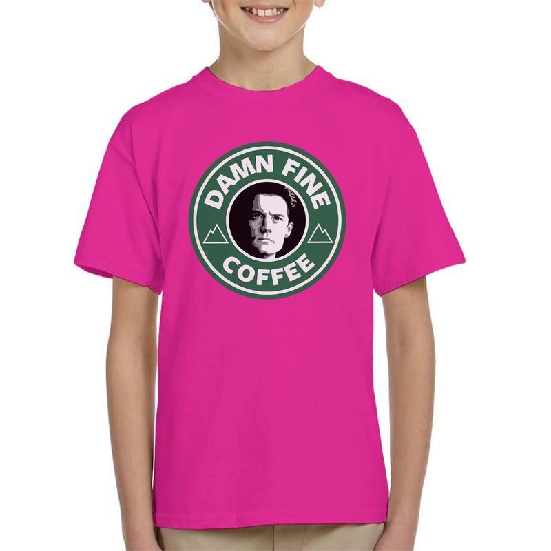 Pink Starbucks Logo - Damn Fine Coffee Dale Cooper Twin Peaks Starbucks Logo | Cloud City 7