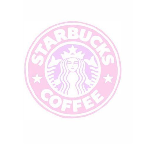 Pink Starbucks Logo - Starbucks Pastel discovered by l o t u s on We Heart It