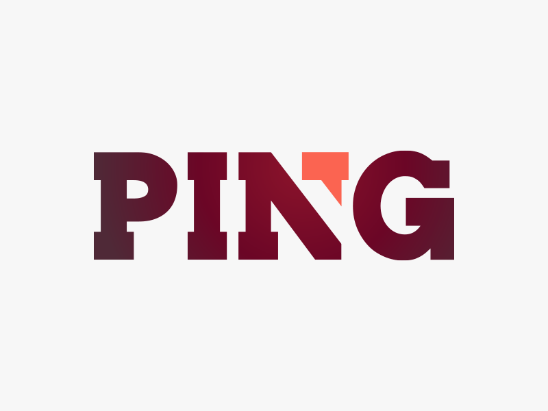 Red Ping Logo - Thirty Logos Challenge by Gilles Verschuere. Dribbble