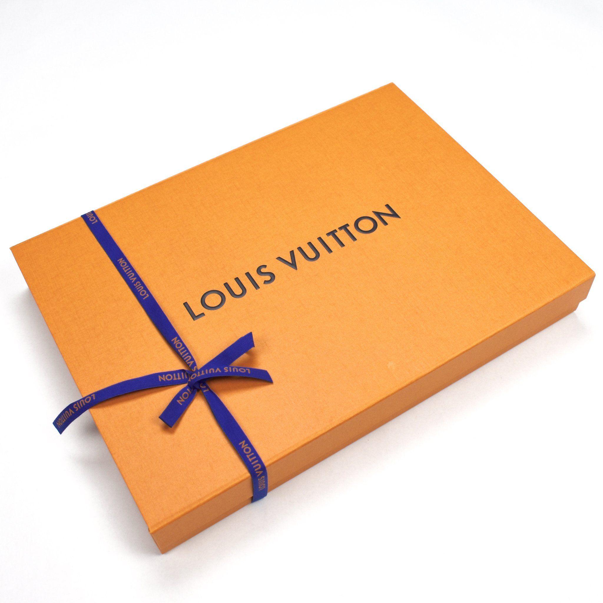 Orange Louis Vuitton Logo - Louis Vuitton x Supreme Monogram Box Logo Blue Denim Jeans