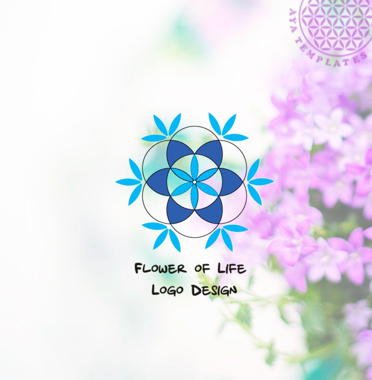 Flower of Life Logo - Flower of Life Logo Design – AYA Templates