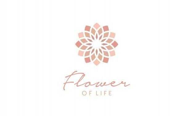 Flower of Life Logo - Flower of life pattern logo Vector