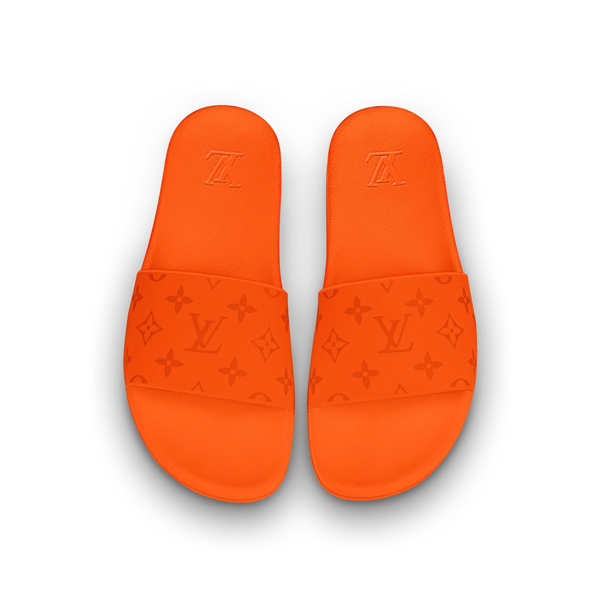 Orange Louis Vuitton Logo - Waterfront mule - Shoes | LOUIS VUITTON