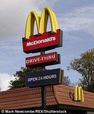 Burgundy Red and Yellow Restaurant Logo - Why so many fast food chain logos contain bright yellow | Daily Mail ...