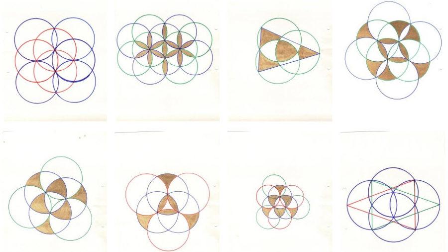 Flower of Life Logo - My experiences with drawing the flower of life by myself
