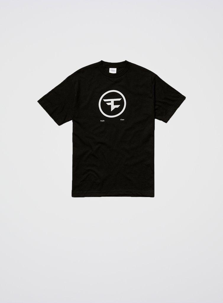 Circle Plain Logo - Faze Circle Logo T-shirt Black – ESL Shop