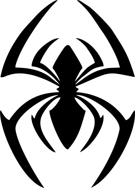 All Spider -Man Logo - MARVEL COMICS SPIDERMAN SCARLET SPIDER LOGO VINYL