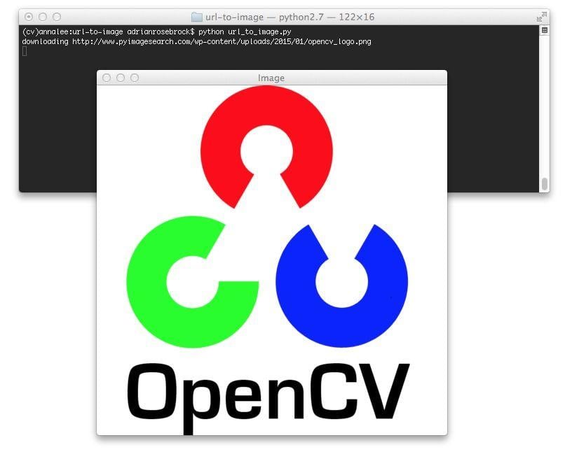 Py Logo - Convert URL to image with Python and OpenCV