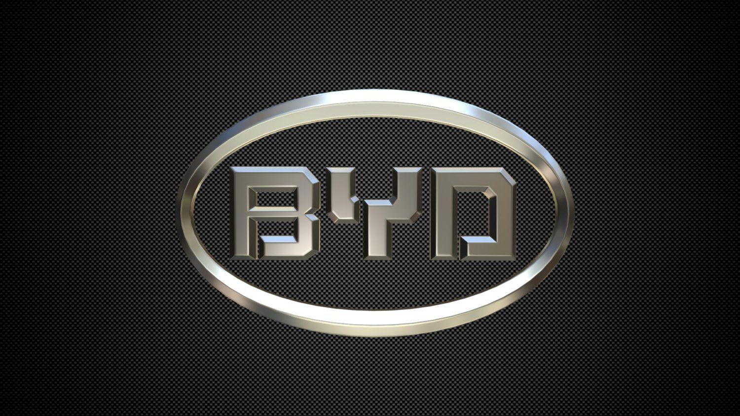 BYD Logo - Byd logo 3D Model in Parts of auto 3DExport