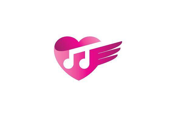 Love Logo - Music Love Logo Logo Templates Creative Market