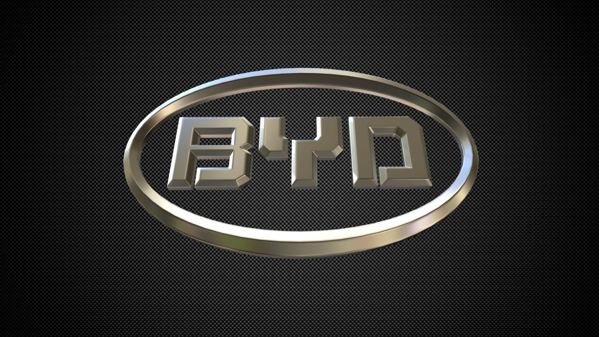 BYD Logo - 3D byd logo transport