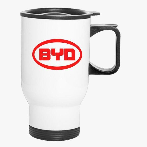BYD Logo - byd car logo Travel Mug | Customon.com