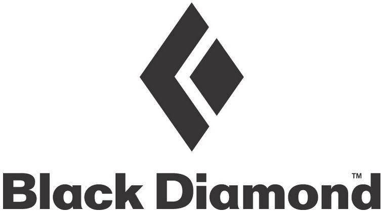 Black Diamonds Logo - batons De Randonnee Black