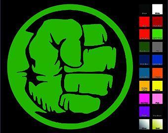 Red Hulk Logo - Red hulk | Etsy