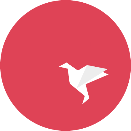 Crane Red Logo - Free Taiwan Party paper crane red bg 20150529.png