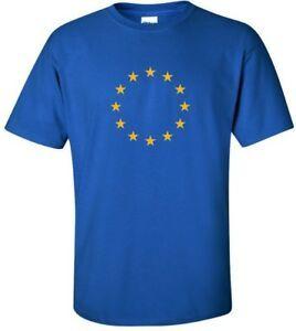 European Union Logo - EU European Union Logo T Shirt FLAG COOL 90s EURO TEE