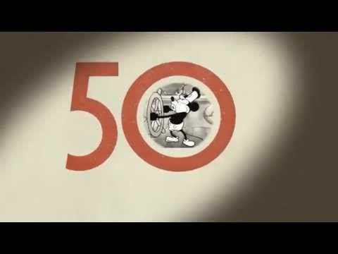 Walt Disney 50th Animation Logo - Walt Disney Animation Studios 50 Animated Motion Picture