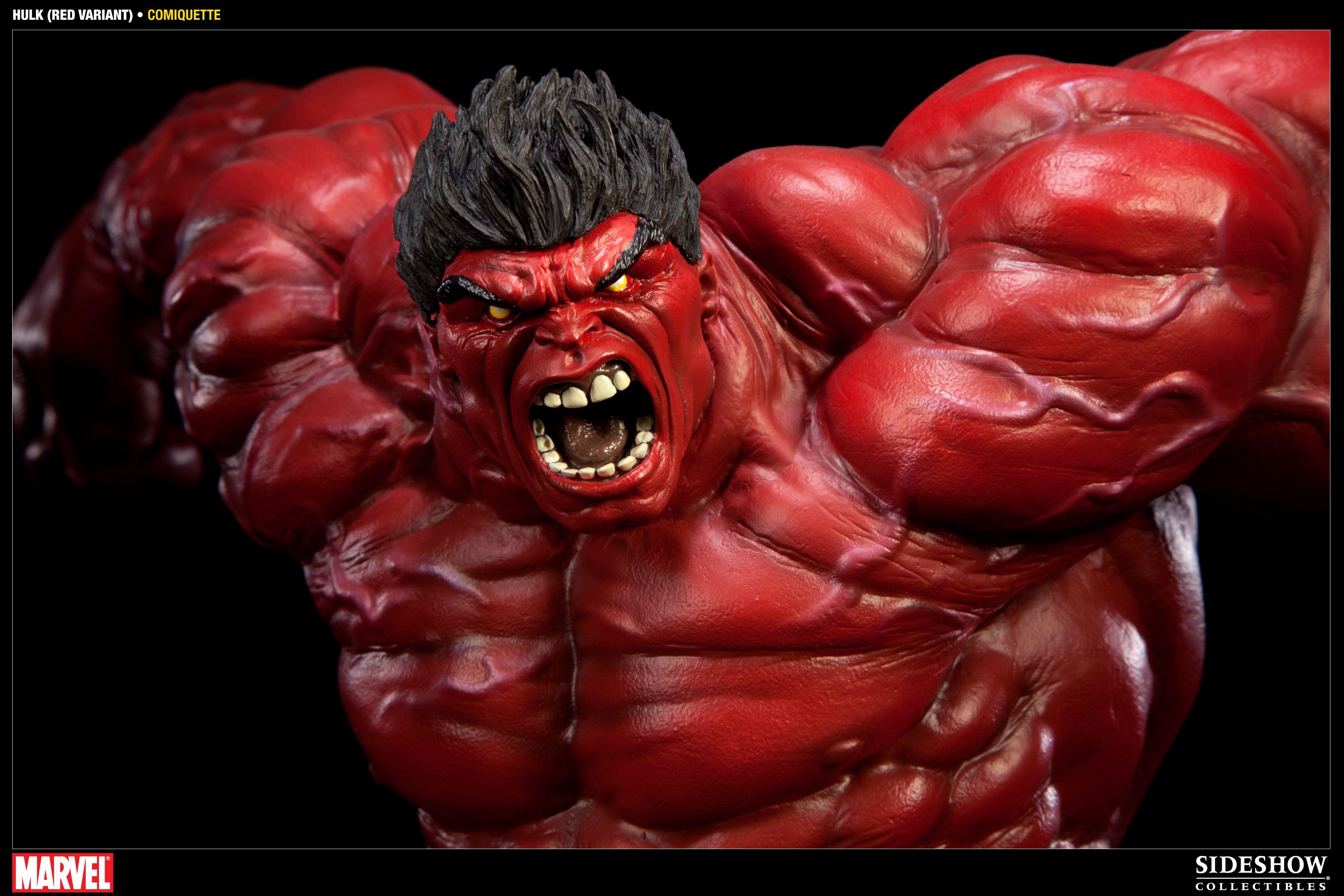 Red Hulk Logo - HARD RULK : A Preview of Sideshow's Upcoming 2012 RED HULK ...