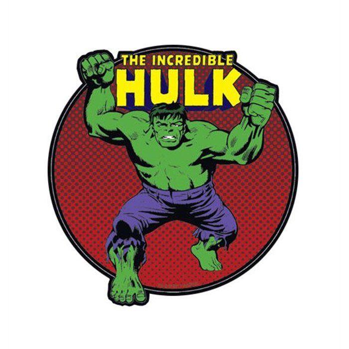 Hulk Superhero Logo - Hulk Logo Stance Sticker