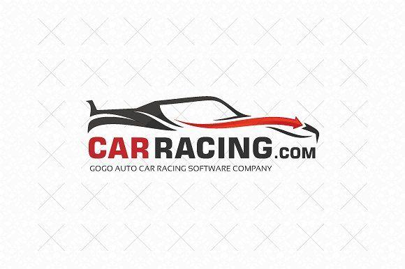 Auto Racing Logo - Car Racing Logo Template Logo Templates Creative Market