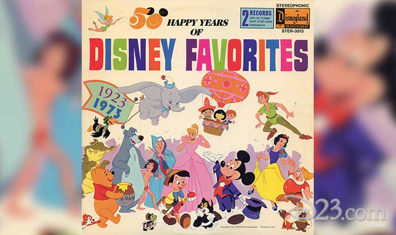 Walt Disney 50th Animation Logo - Did You Know? Eight Golden Anniversary Facts About Disney's 50 Happy ...