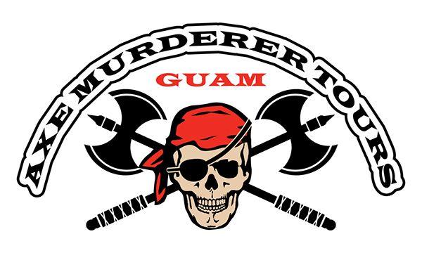Red Axe Logo - Axe Murderer Tours (Dive Shop) Logo
