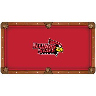 Illinois St Redbirds Logo - Holland Bar Stool Illinois State Pool Table Cloth 9' w/ Redbirds