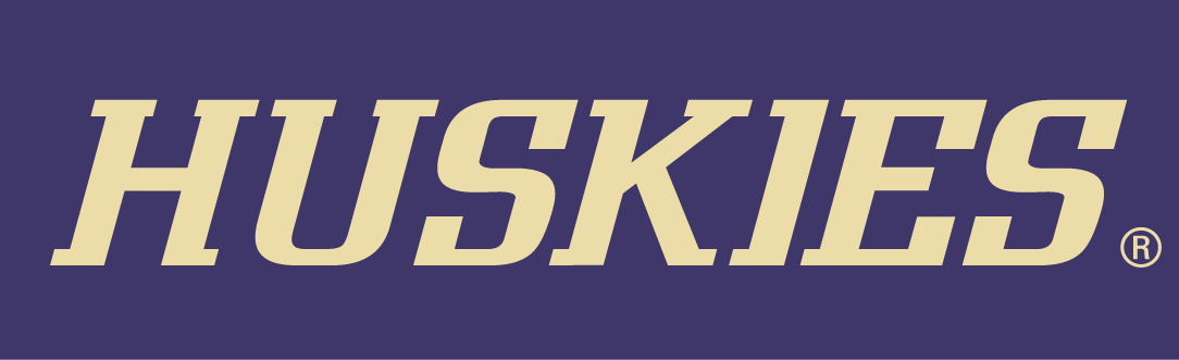 Washington Huskies Football Logo - Washington Huskies Wordmark Logo Division I (u Z) (NCAA U Z