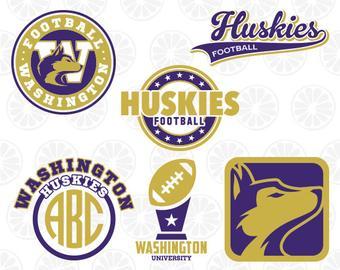 Washington Huskies Football Logo - Washington football | Etsy