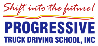 Progressive Drive Logo - Admission. Payment. CDL Test. CDL License. Progressive Truck School
