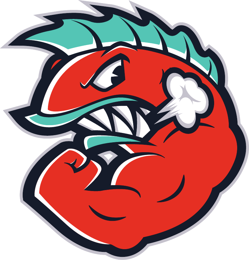 Cool Lacrosse Logo - Grand Rapids Dragonfish Primary Logo - Continental Indoor Lacrosse ...