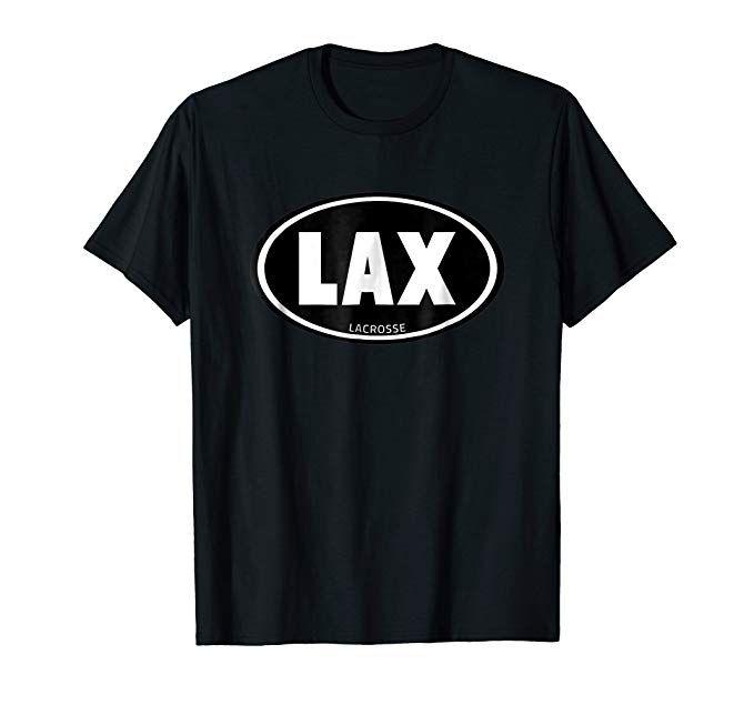 Cool Lacrosse Logo - Lacrosse Cool LAX Logo T Shirt: Clothing