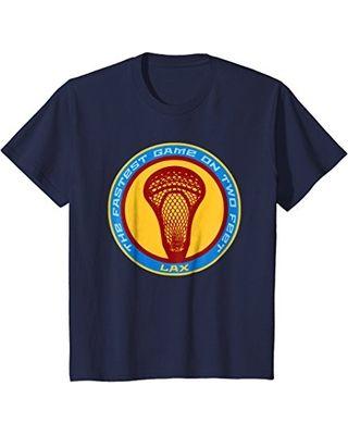 Cool Lacrosse Logo - SPECTACULAR Deal On Kids Lacrosse T Shirt. Cool Fastest Sport Lax