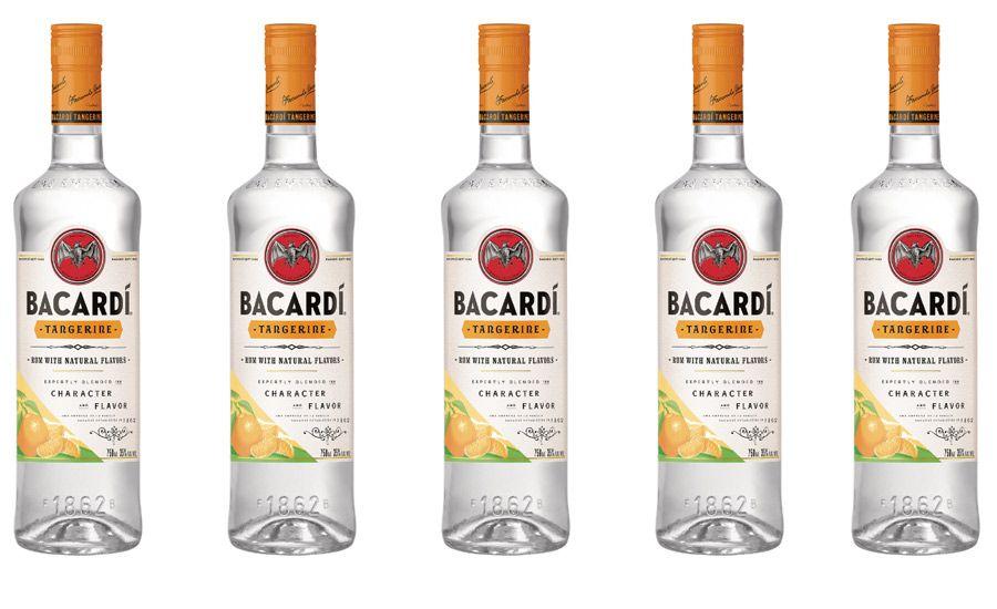 New Bacardi Bottle Logo - Bacardi Tangerine Marks 20th Anniversary of Flavored Rum Line | 2015 ...