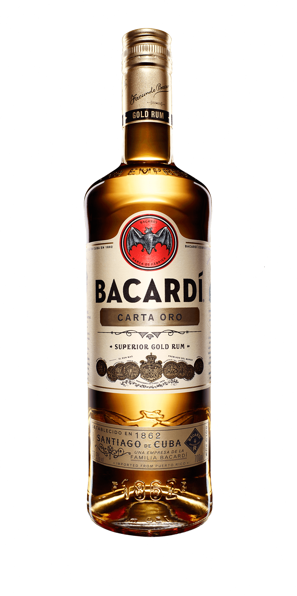 New Bacardi Bottle Logo - BACARDÍ® RUM UNVEILS NEW BOTTLE AND LABEL DESIGN FOR WORLD'S