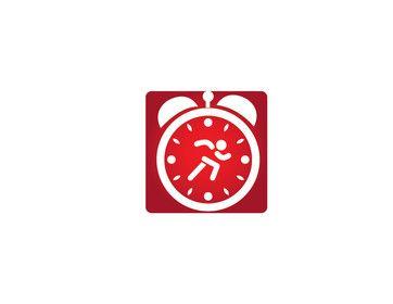 Clock App Logo - Design a Logo (Icon and Text) for Alarm Clock App