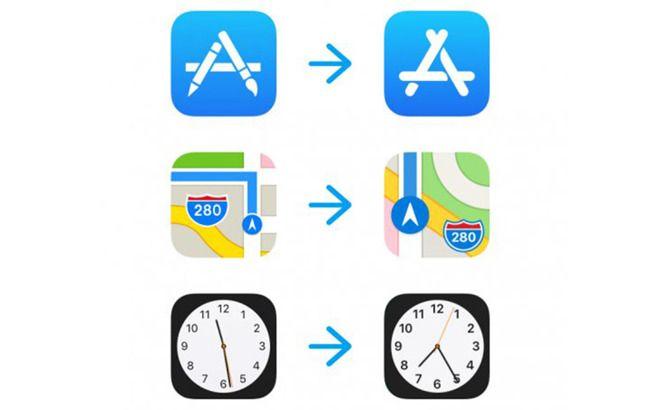 Clock App Logo - Latest iOS 11 beta contains new Maps icon featuring Apple Park ...