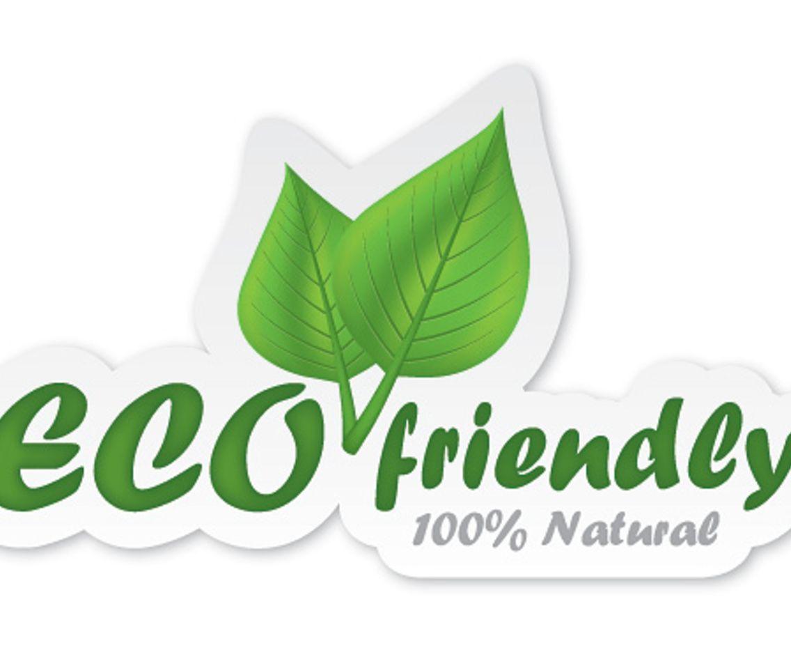 Eco Green Logo - Eco Friendly Sticker Vector Art & Graphics | freevector.com