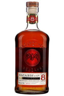 New Bacardi Bottle Logo - Bacardi 8 Years Old