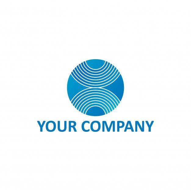 Generc Logo - X letter stripe on sphere ball or circle corporate generic logo ...