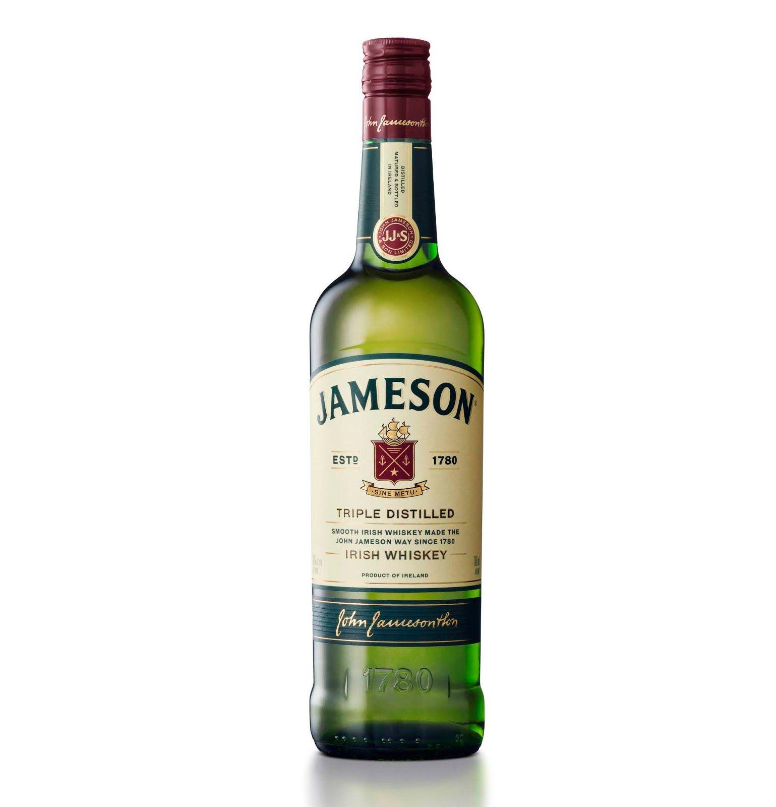 New Bacardi Bottle Logo - The Whisky Business: JAMESON LAUNCHES NEW BOTTLE AND LABEL DESIGN